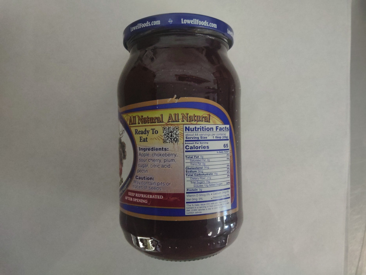 Lowell Multifruit Marmalade, 2 lb 6.8 oz (1,100g)