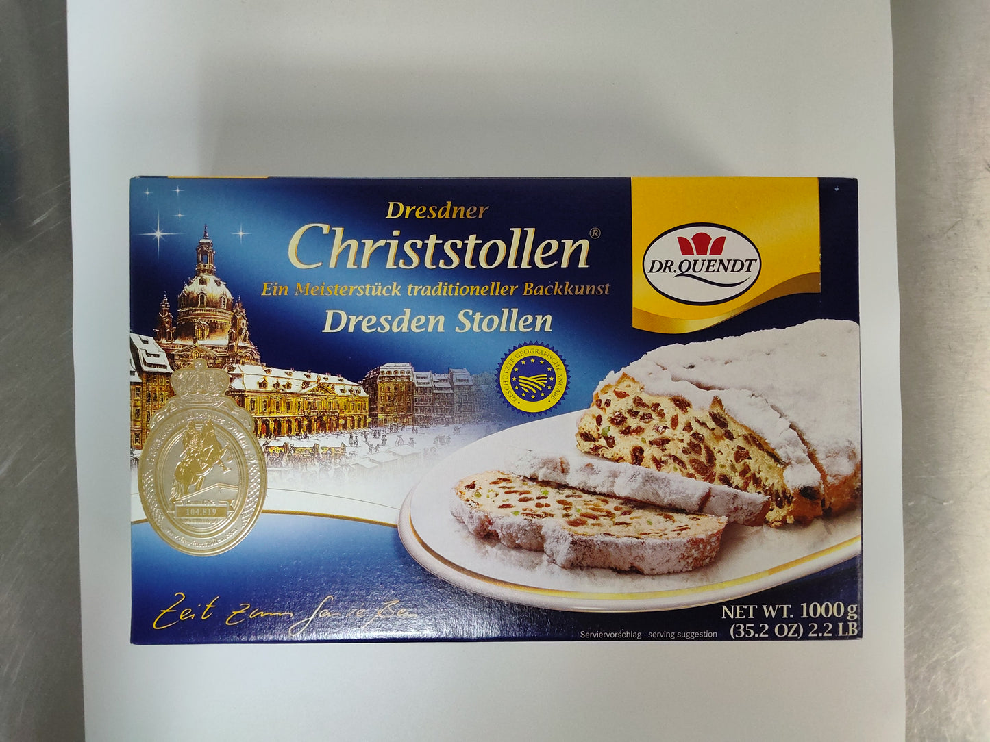 Dr. Quendt Dresdner Christstollen – Traditional Dresden Stollen