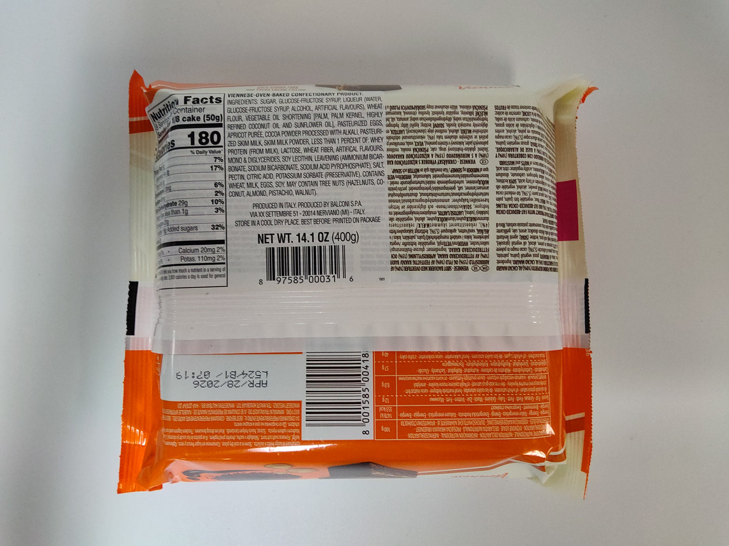 Balconi Viennese, 14.1 oz (400g)