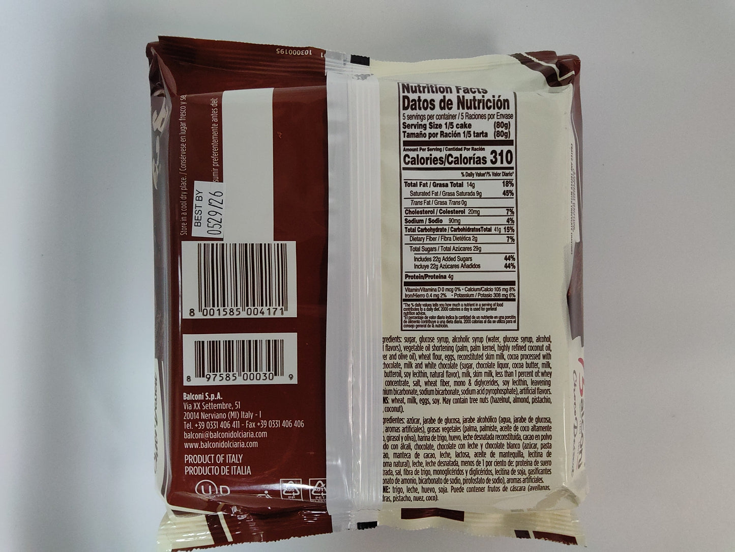 Balconi Choco Dessert, 14.1 oz (400g)