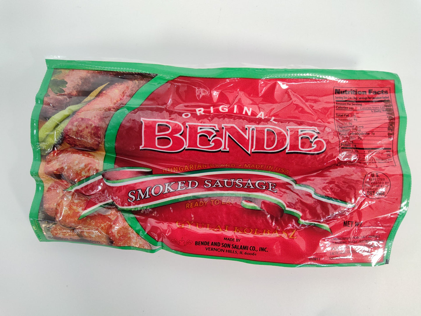 Bende Gyulai Kolbász, 5.3 oz (150g)