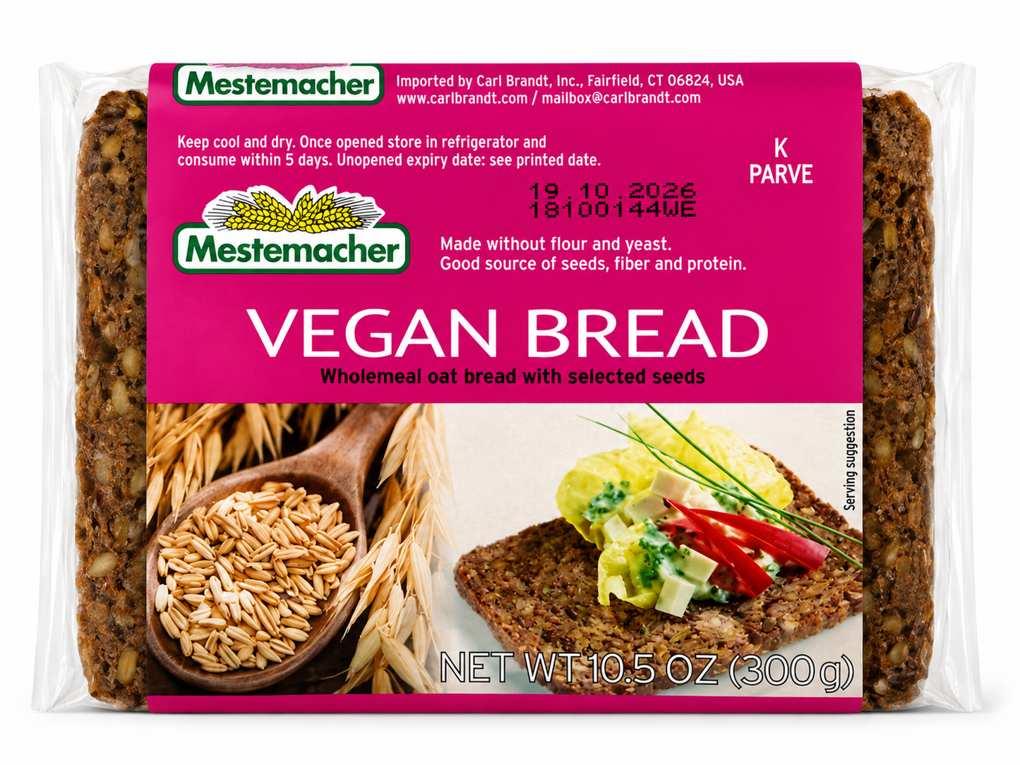 Mestemacher Natural Bread