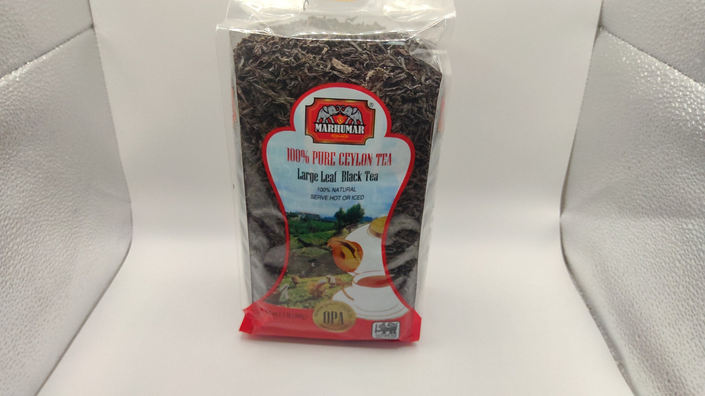 Marhunar 100% Pure Ceylon Tea – Large Leaf Black Tea – 500g