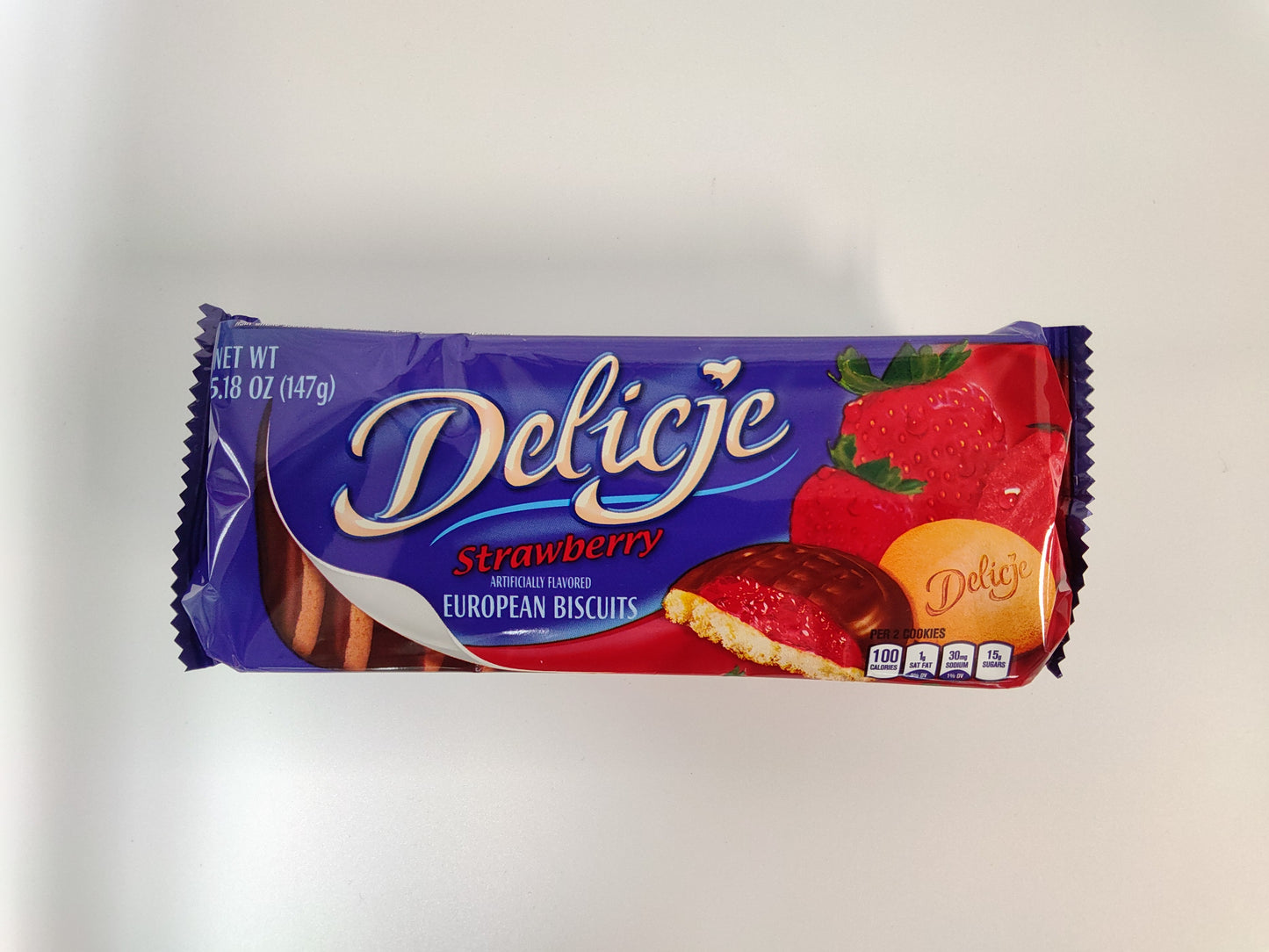 Delicje European Biscuits, 5.18 oz (147g)