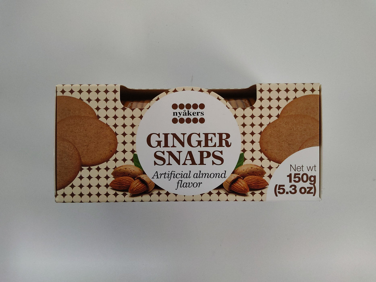 Nyåkers Ginger Snaps, 5.3 oz (150g)