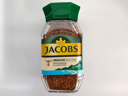 Jacobs Brazilian Selection Instant Coffee, 3.35 oz (95g)