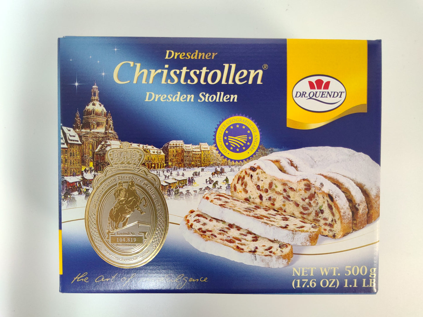 Dr. Quendt Dresdner Christstollen – Traditional Dresden Stollen