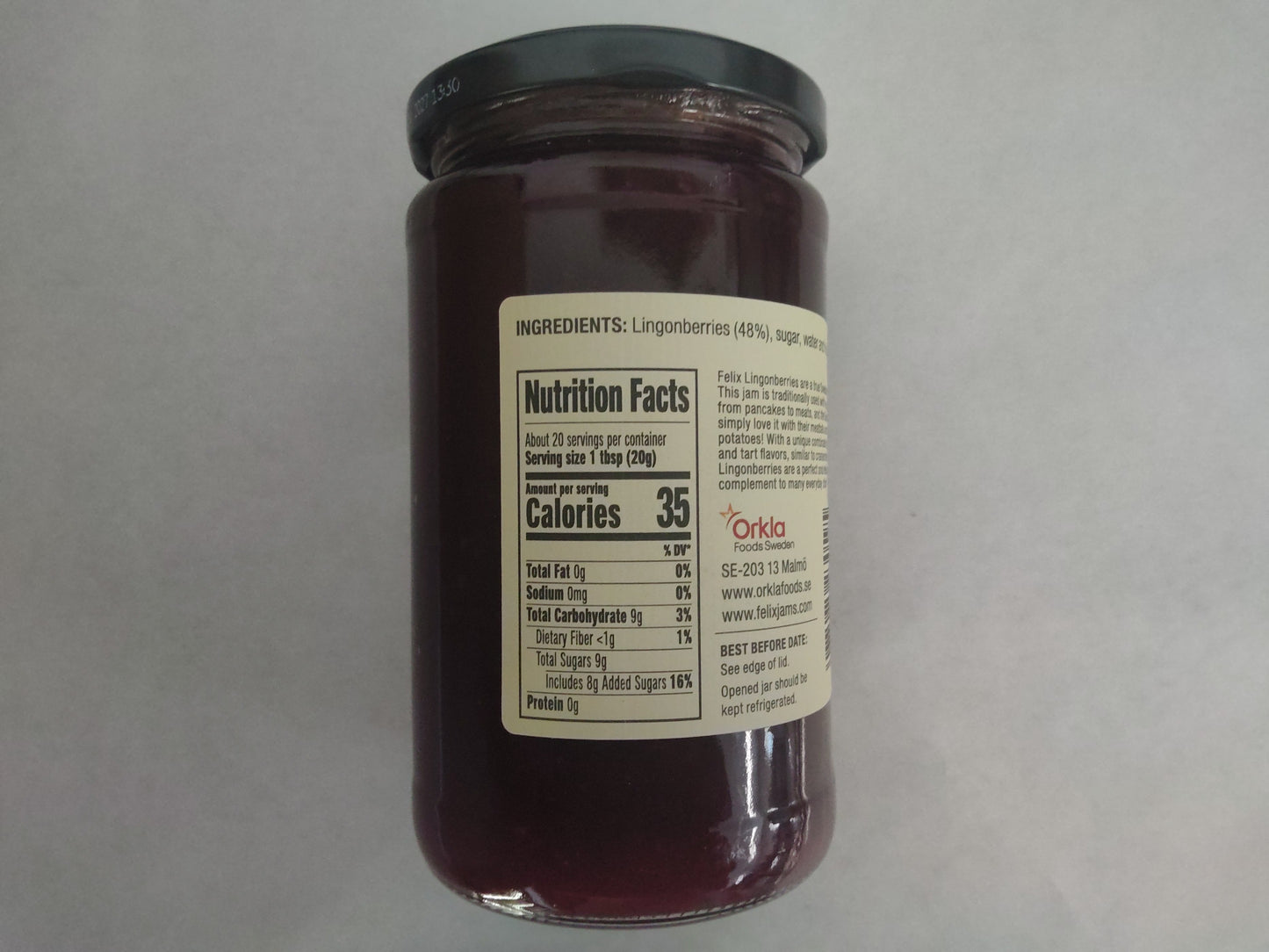 Felix Lingonberries, 14.5 oz (410g)