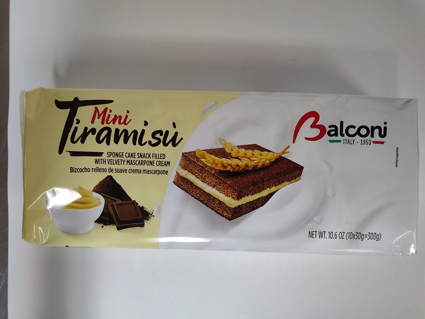 Balconi Mini Tiramisu, 10.6 oz (300g)