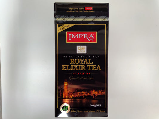Impra Knight Royal Elixir Pure Ceylon Black Tea, 7.05 oz (200g)