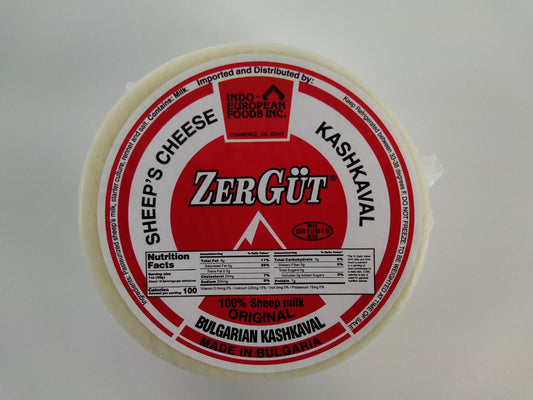 ZerGüt Bulgarian Kashkaval Sheep's Cheese