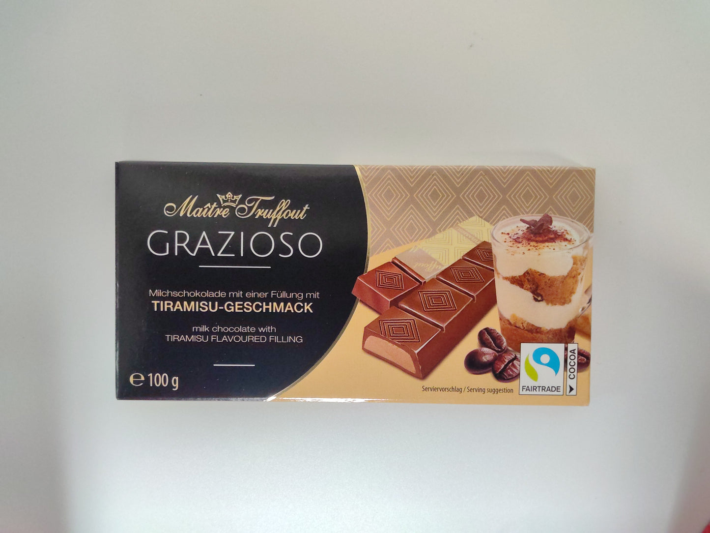 Maitre Truffout Grazioso Milk Chocolate Bar