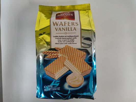 Feiny Biscuits Wafers Vanilla, 8.82 oz (250g)