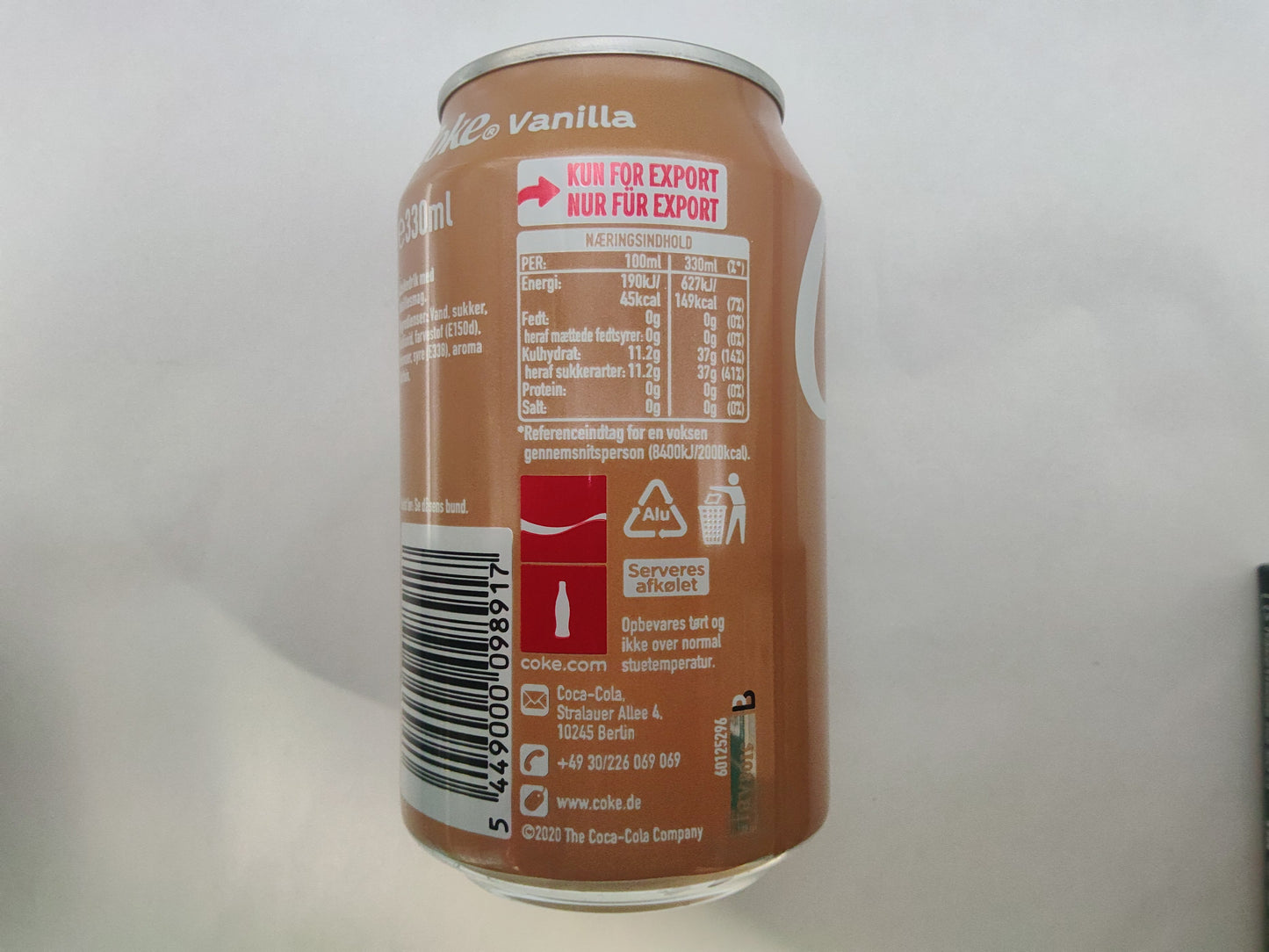 Coca-Cola Vanilla