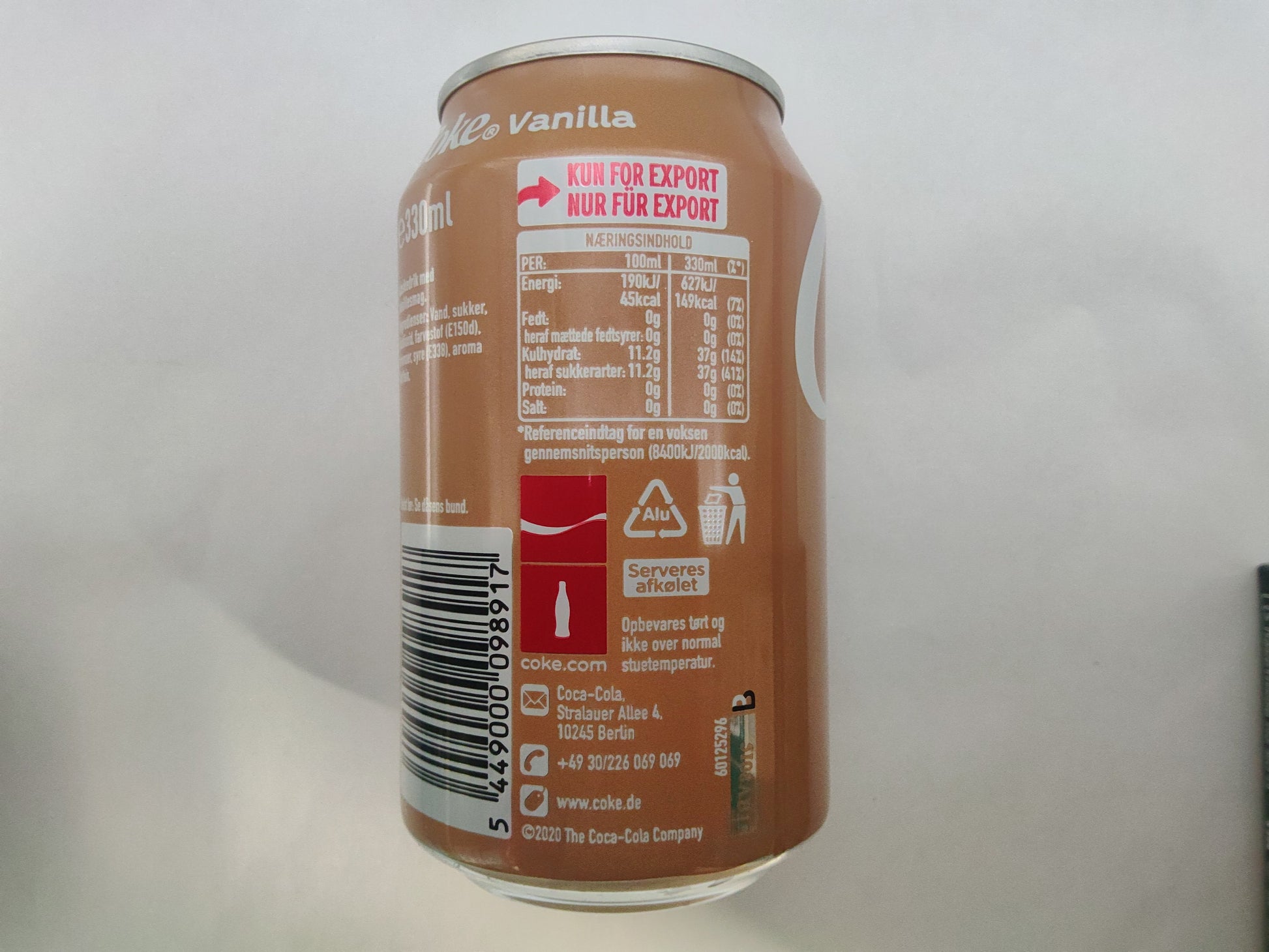Coca-Cola Vanilla