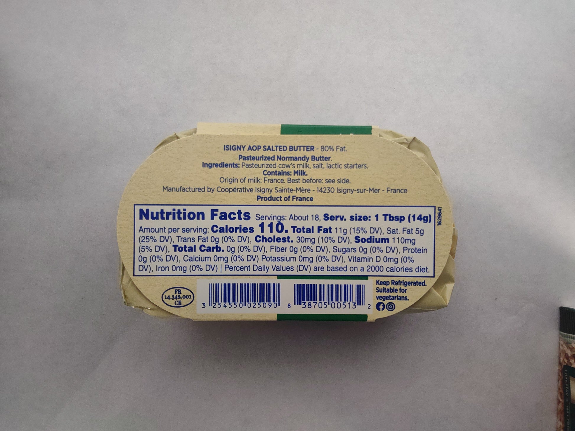 Isigny Ste Mere Sea Salt Butter