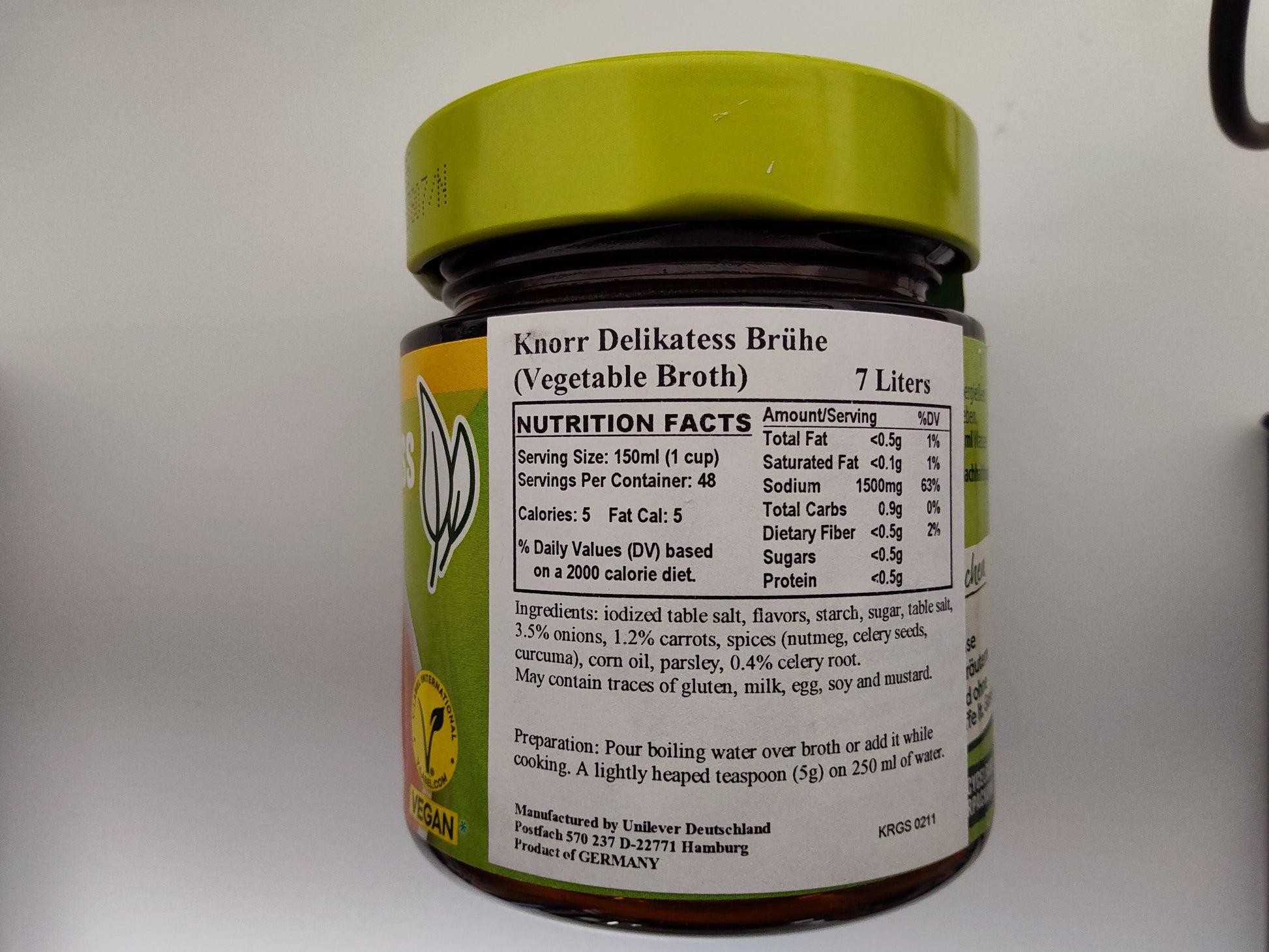 Knorr Delikatess Bruhe