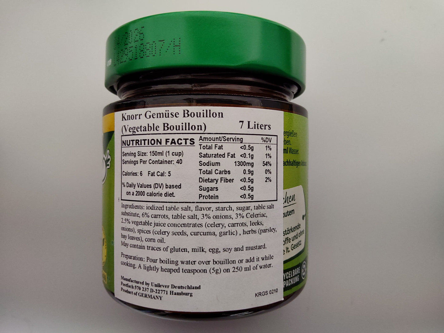 Knorr Gemuse Bouillon