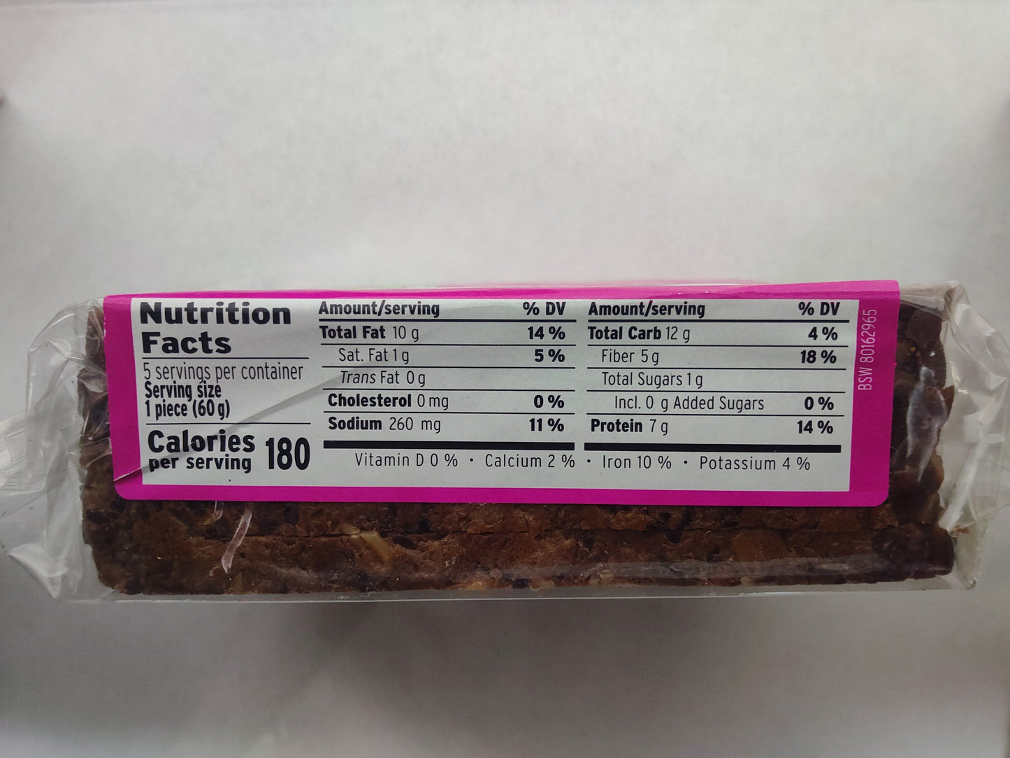Mestemacher Vegan Bread, 10.5 oz (300 g)