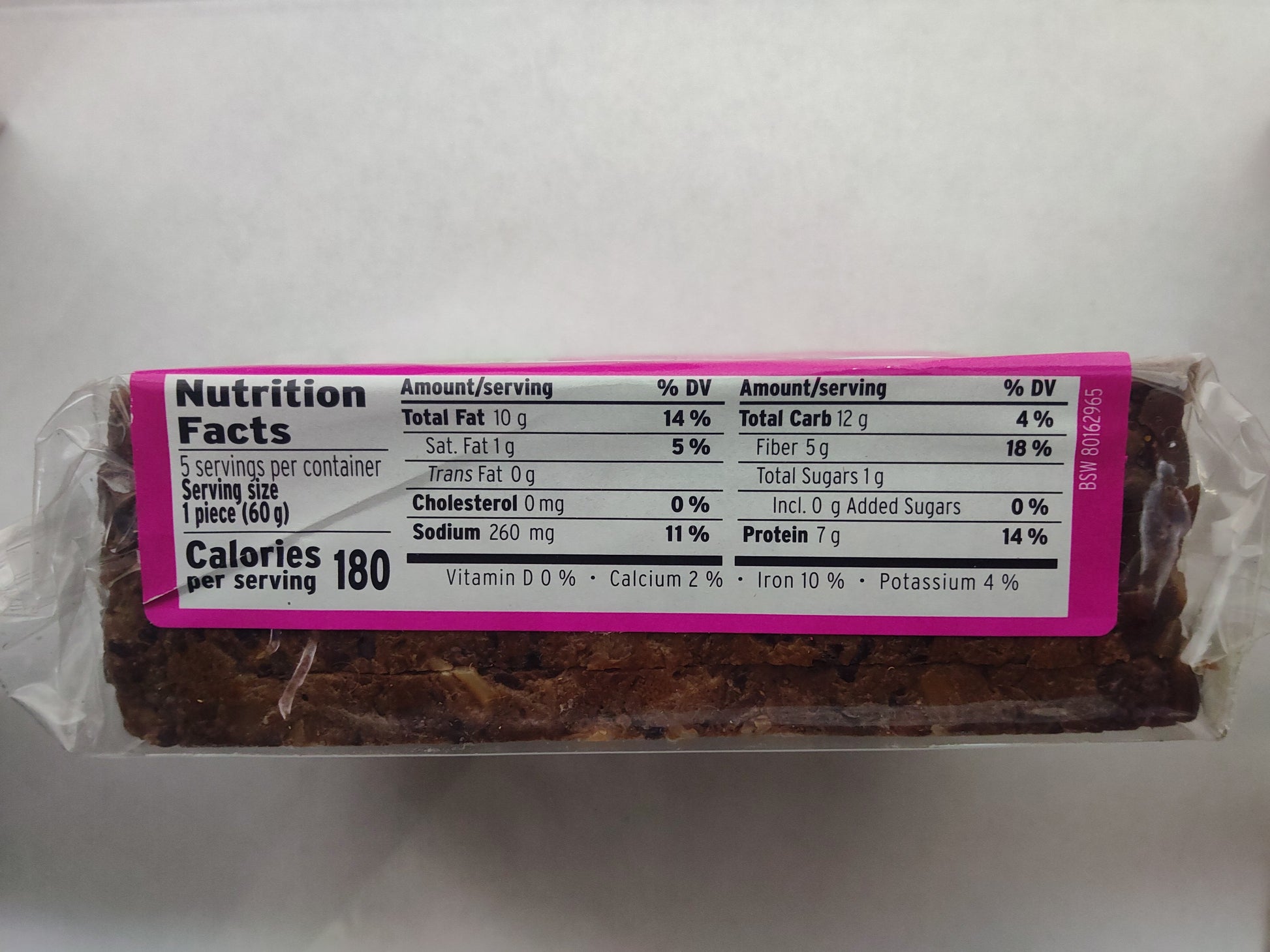 Mestemacher Vegan Bread, 10.5 oz (300 g)
