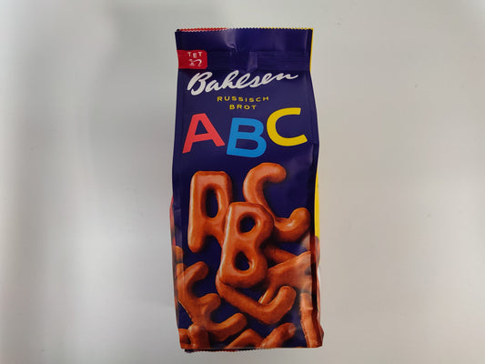 Bahlsen Russisch Brot ABC Alphabet Biscuits, 4.4 oz (125g)