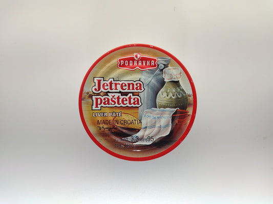 Podravka Liver Pâté (Jetrena Pašteta), 3.17 oz (90g)