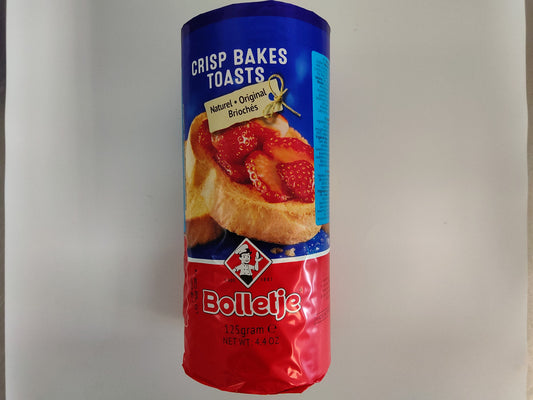 Bolletje Crisp Bakes Toasts Naturel Original, 9.17 oz (260g)