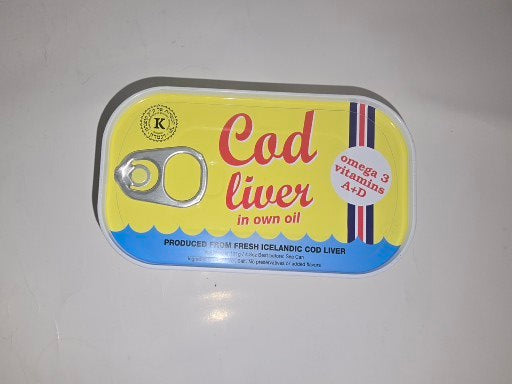 Cod Liver in Own Oil – Omega-3 Rich