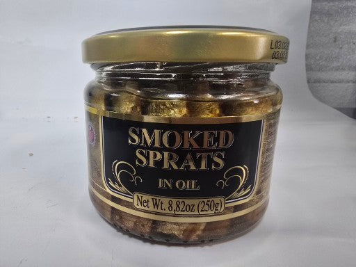 Smoked Sprats in Oil – 250g (from Latvia)