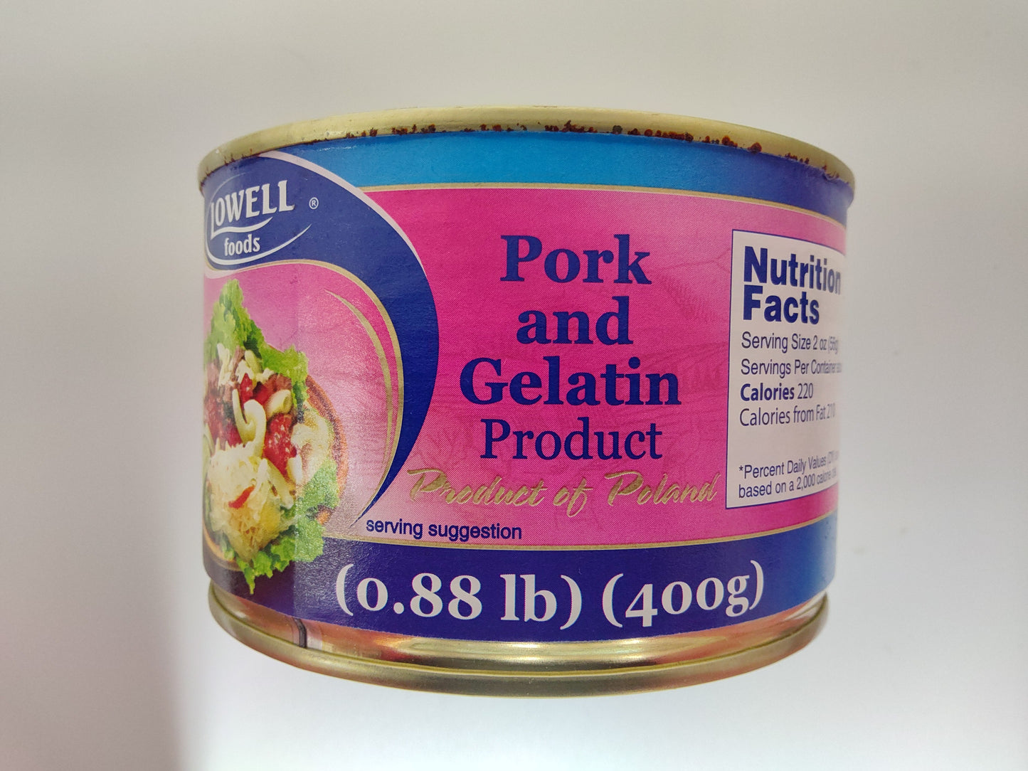 Lowell Pork and Gelatin Product (Mielonka), 10.6 oz (300g)
