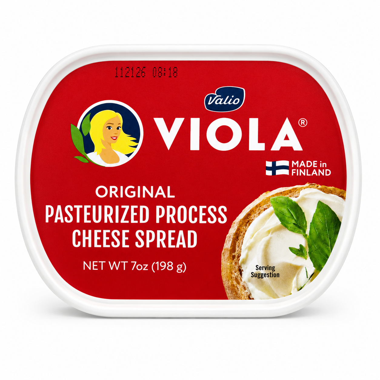 Valio Viola Original Cheese Spread, 5.3 oz (150g)