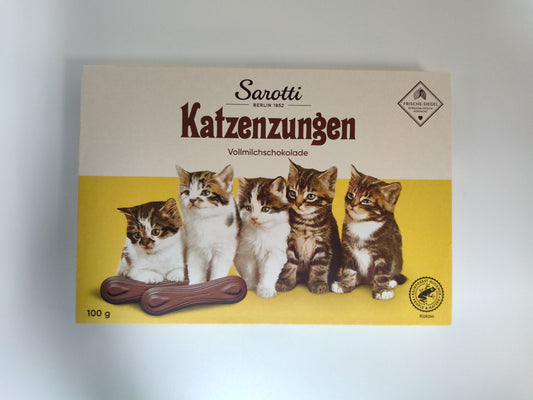 Sarotti Katzenzungen Cat Tongues Chocolate, 3.5 oz (100g)