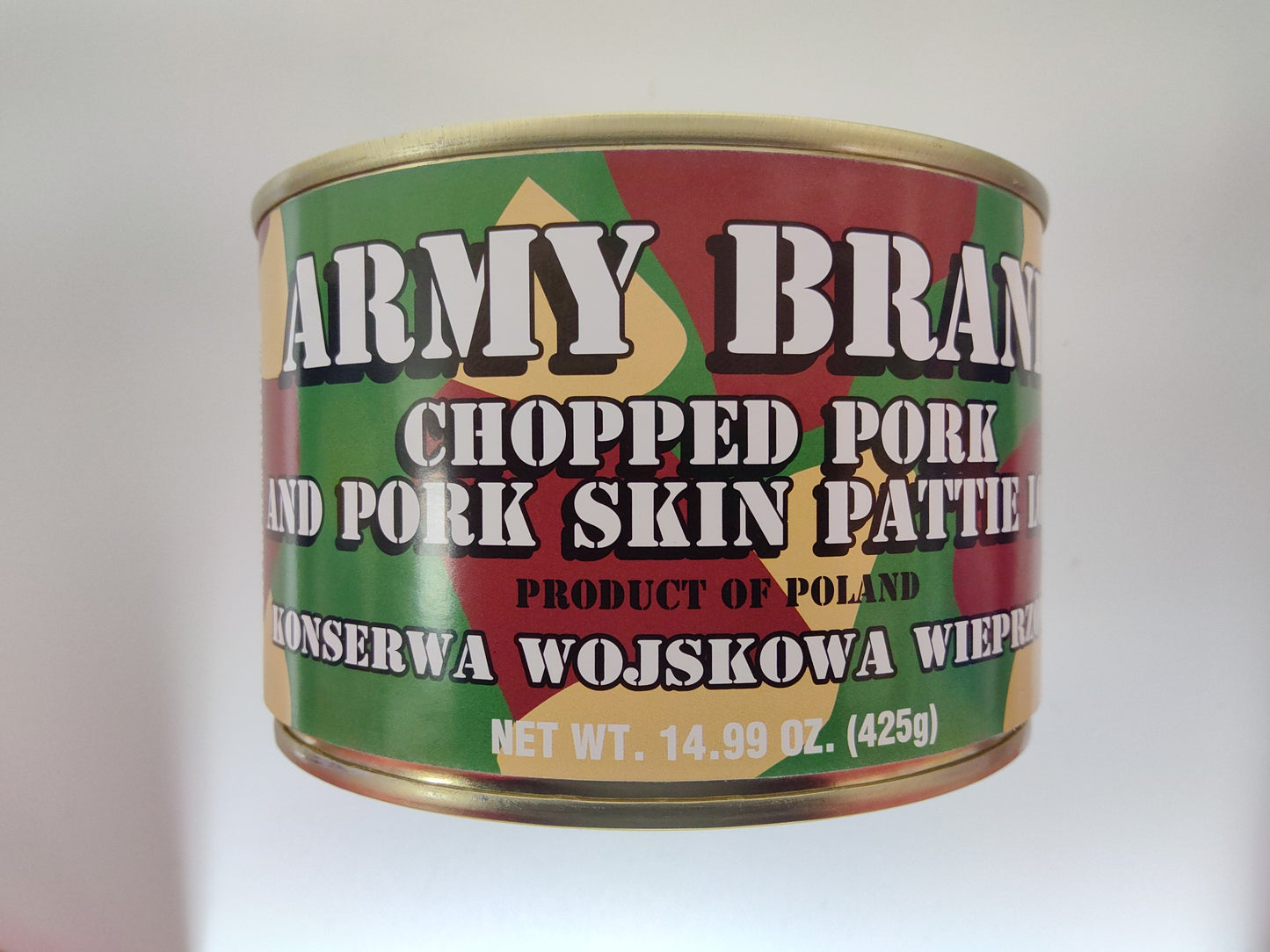 Army Brand Chopped Pork (Konserwa Wojskowa), 10.6 oz (300g)