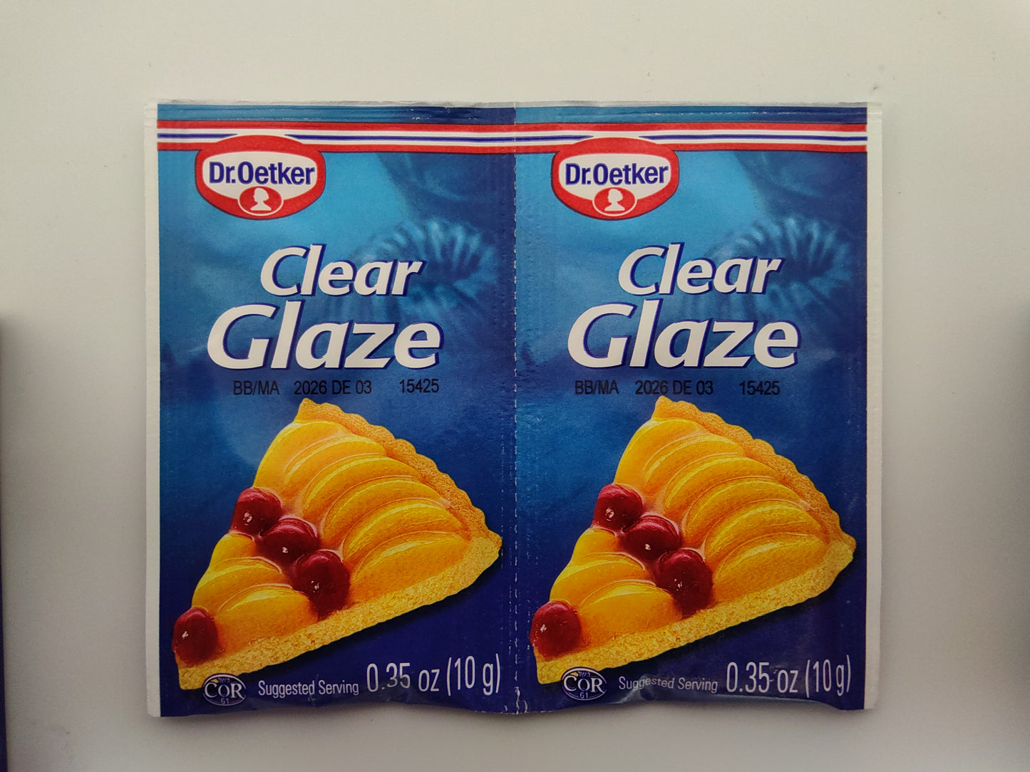 Dr. Oetker Clear Glaze, 0.35 oz (10g)
