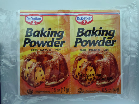 Dr. Oetker Baking Powder, 5-pack