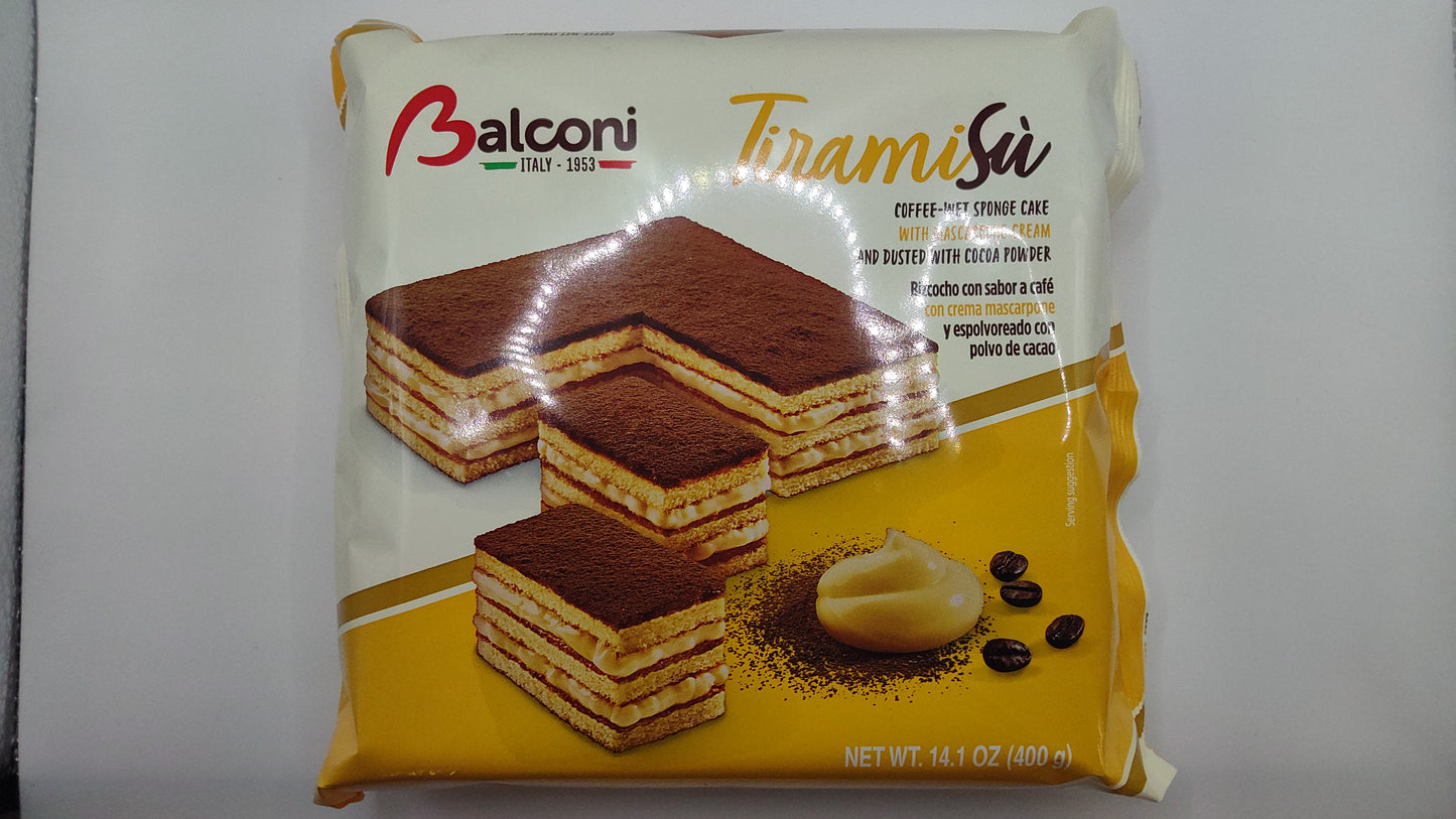 Balconi Tiramisu Sponge Cake – 400g