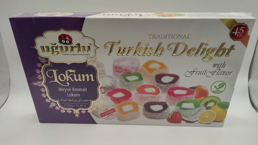 Uğurlu Traditional Turkish Delight – Fruit Flavor – 350g
