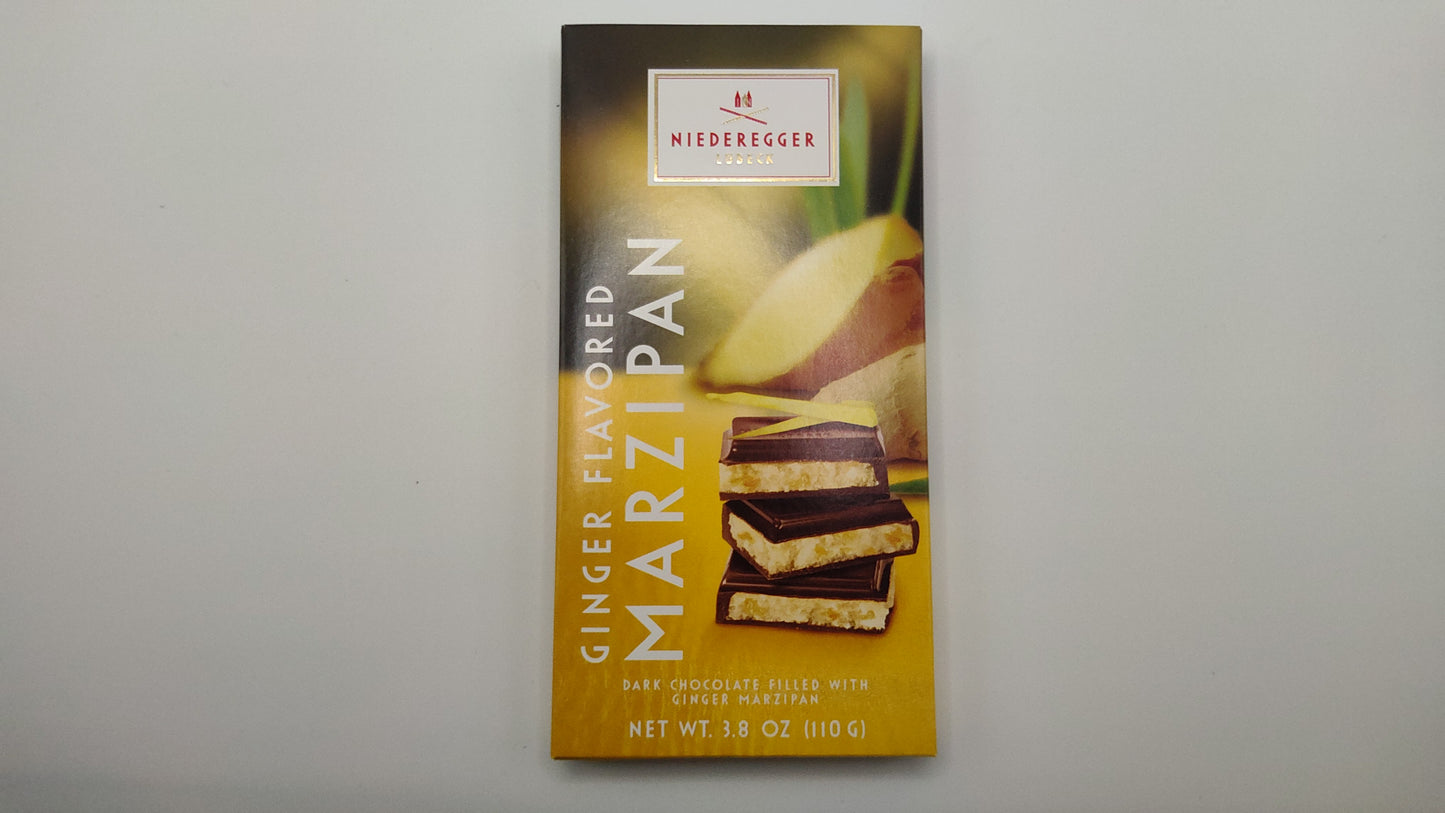 Niederegger Classic Marzipan Bar – 110g (Dark Chocolate Filled With Marzipan)