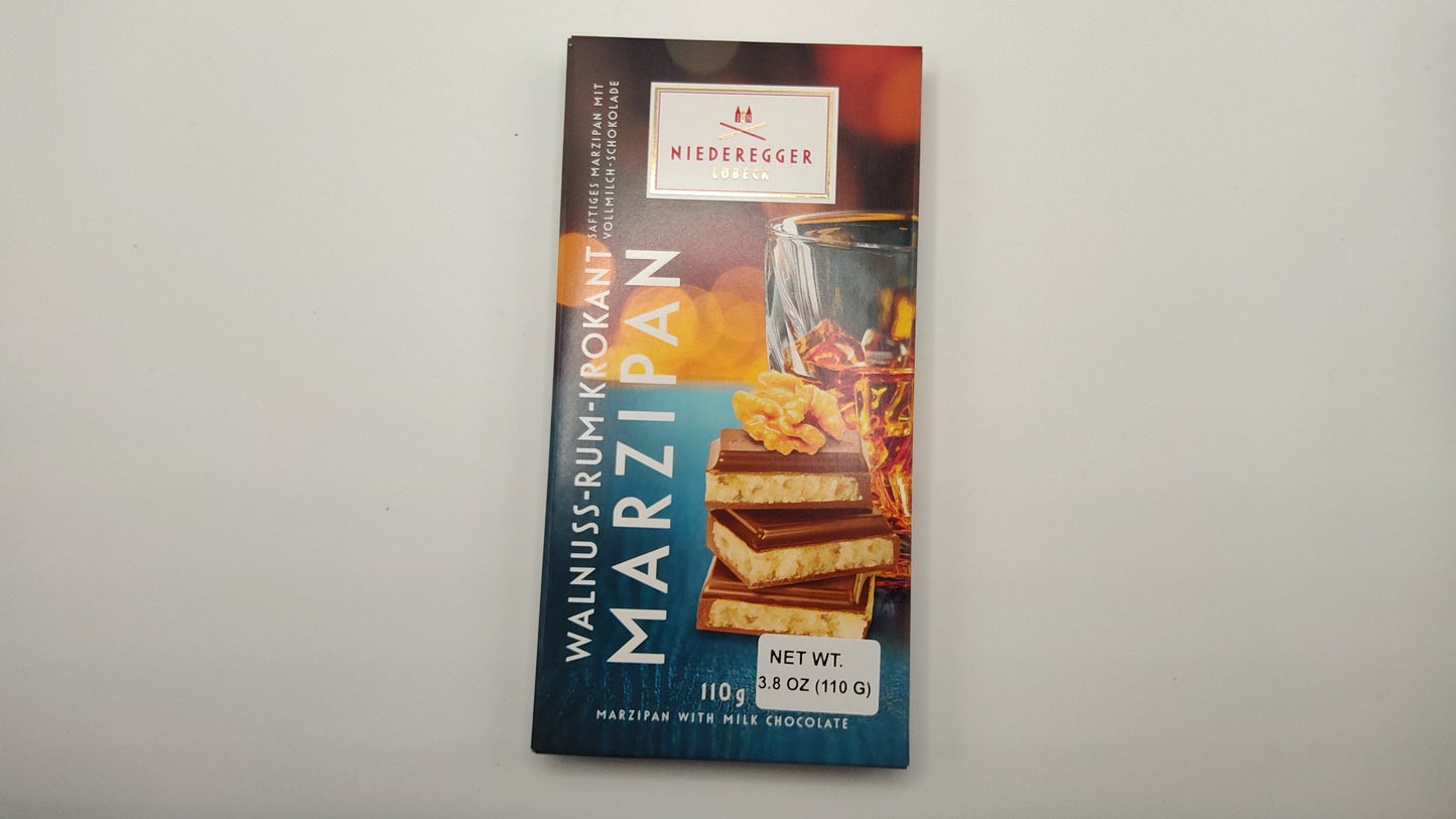 Niederegger Classic Marzipan Bar – 110g (Dark Chocolate Filled With Marzipan)