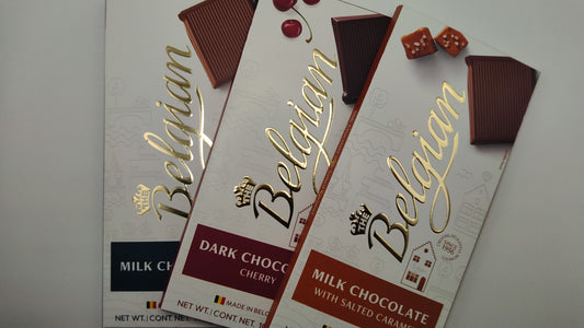 The Belgian Chocolate Bars – 100g (Various Flavors)