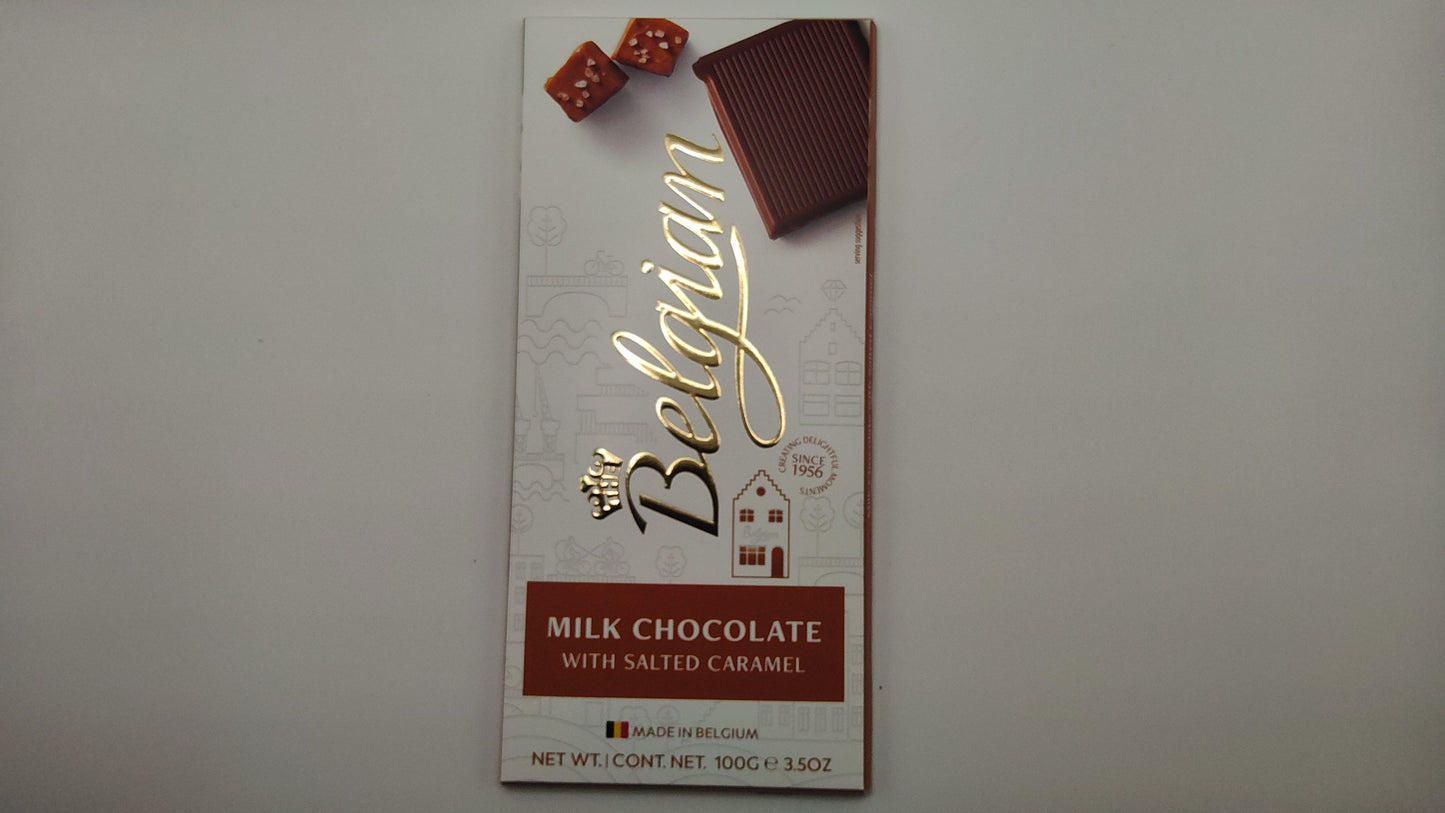 The Belgian Chocolate Bars – 100g (Various Flavors)