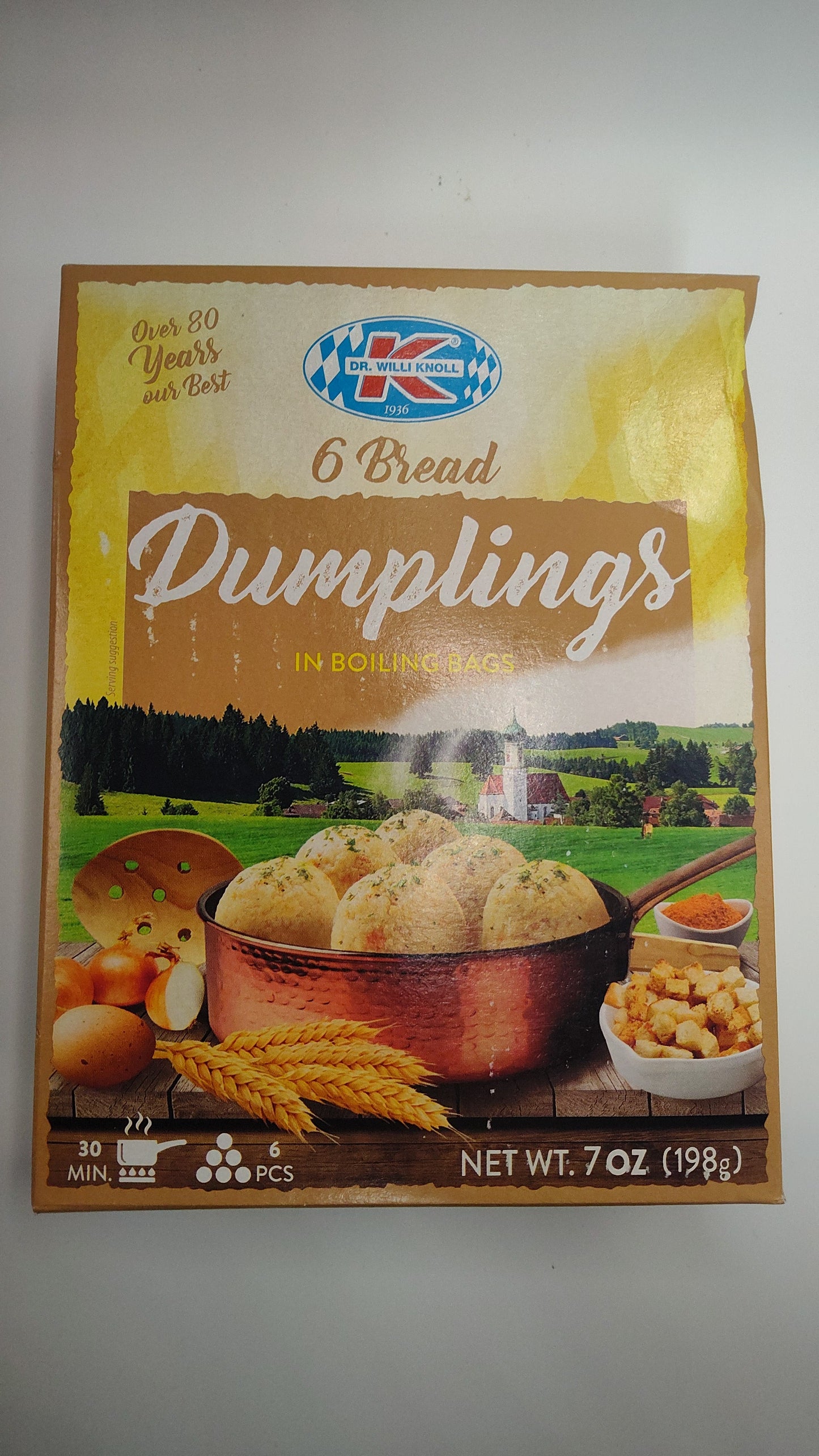 Dr. Willi Knoll Bread Dumplings – 6 Pieces ?