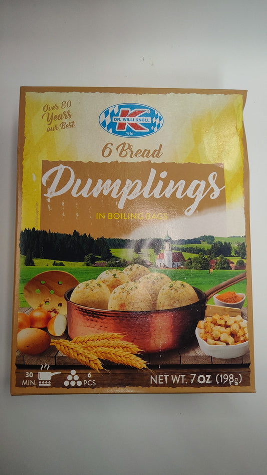 Dr. Willi Knoll Bread Dumplings – 6 Pieces ?