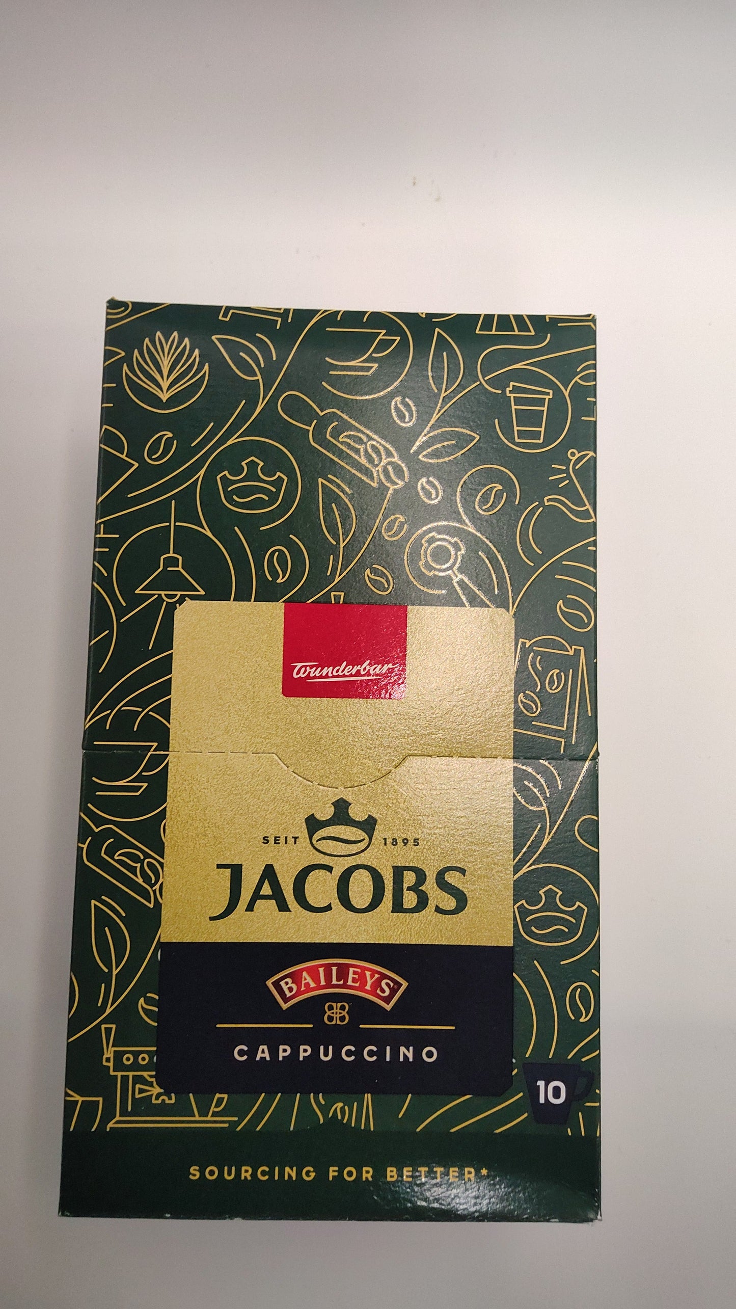 Jacobs Baileys Cappuccino – Instant Coffee (10 Pack)