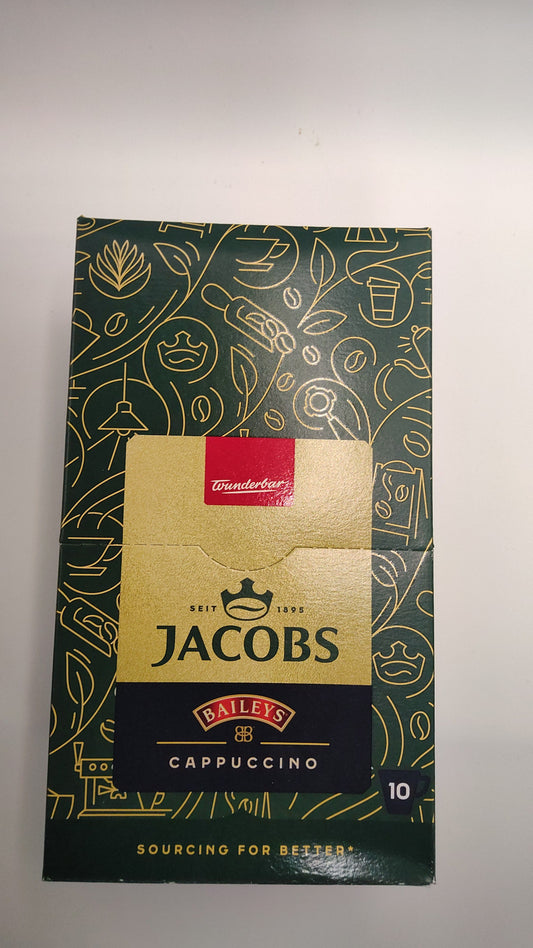 Jacobs Baileys Cappuccino – Instant Coffee (10 Pack)