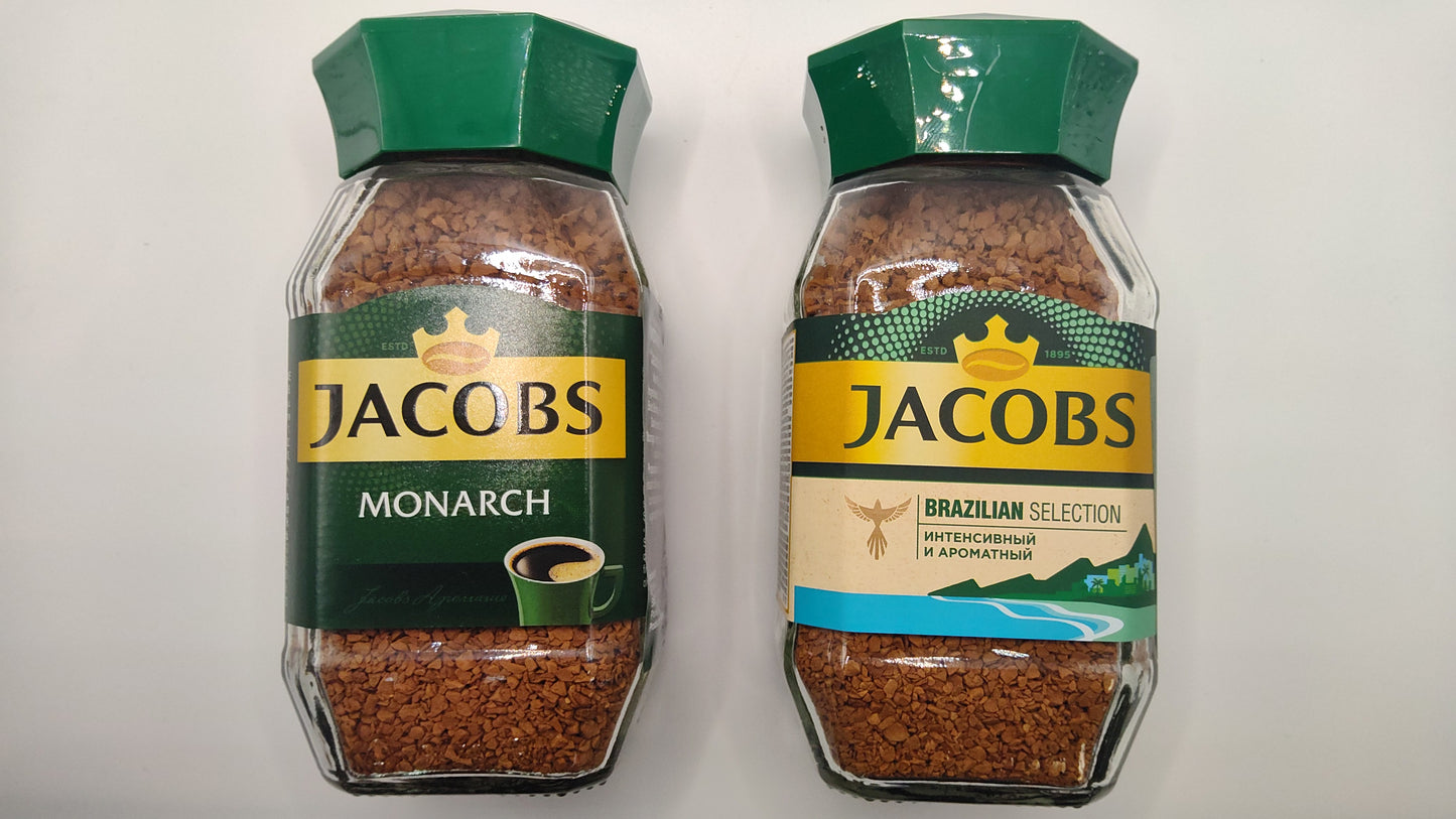 Jacobs Instant Coffee – Monarch / Brazilian Selection