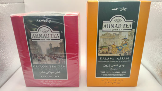 Ahmad Tea Loose Leaf Collection – Ceylon OPA & Kalami Assam (454g)