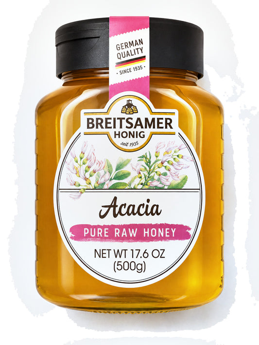 Breitsamer Pure Raw Acacia Honey (500g)