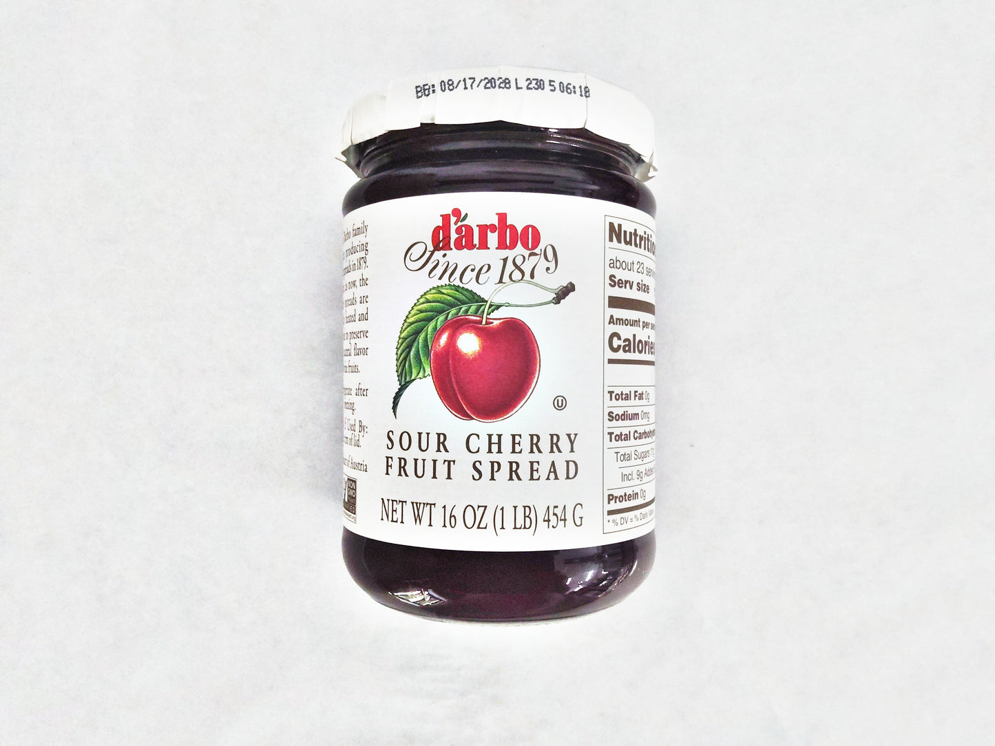 d'arbo Since 1879 Fruit Spread