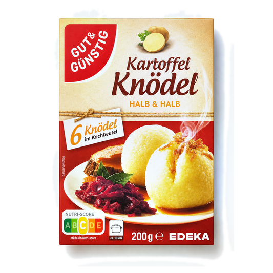 EDEKA Kartoffel Knödel "Halb & Halb", 6 Dumplings